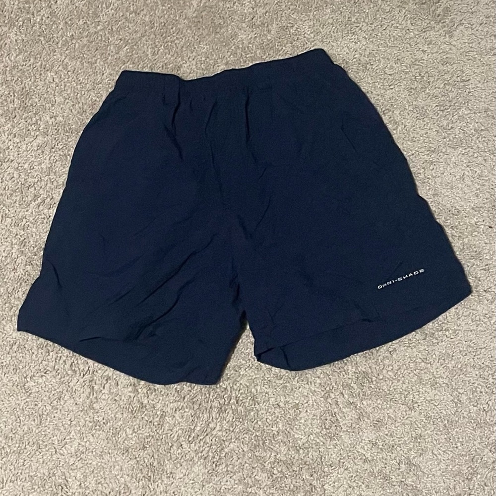 Columbia Men's Navy Blue Cargo Shorts